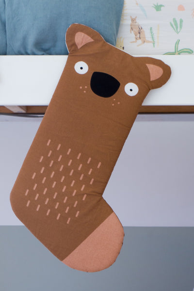 **SECOND** Wiggles Piggles x Philip Bunting Christmas Stocking (Wombat)