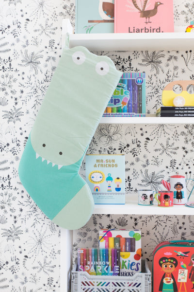 Wiggles Piggles x Philip Bunting Christmas Stocking (Crocodile)