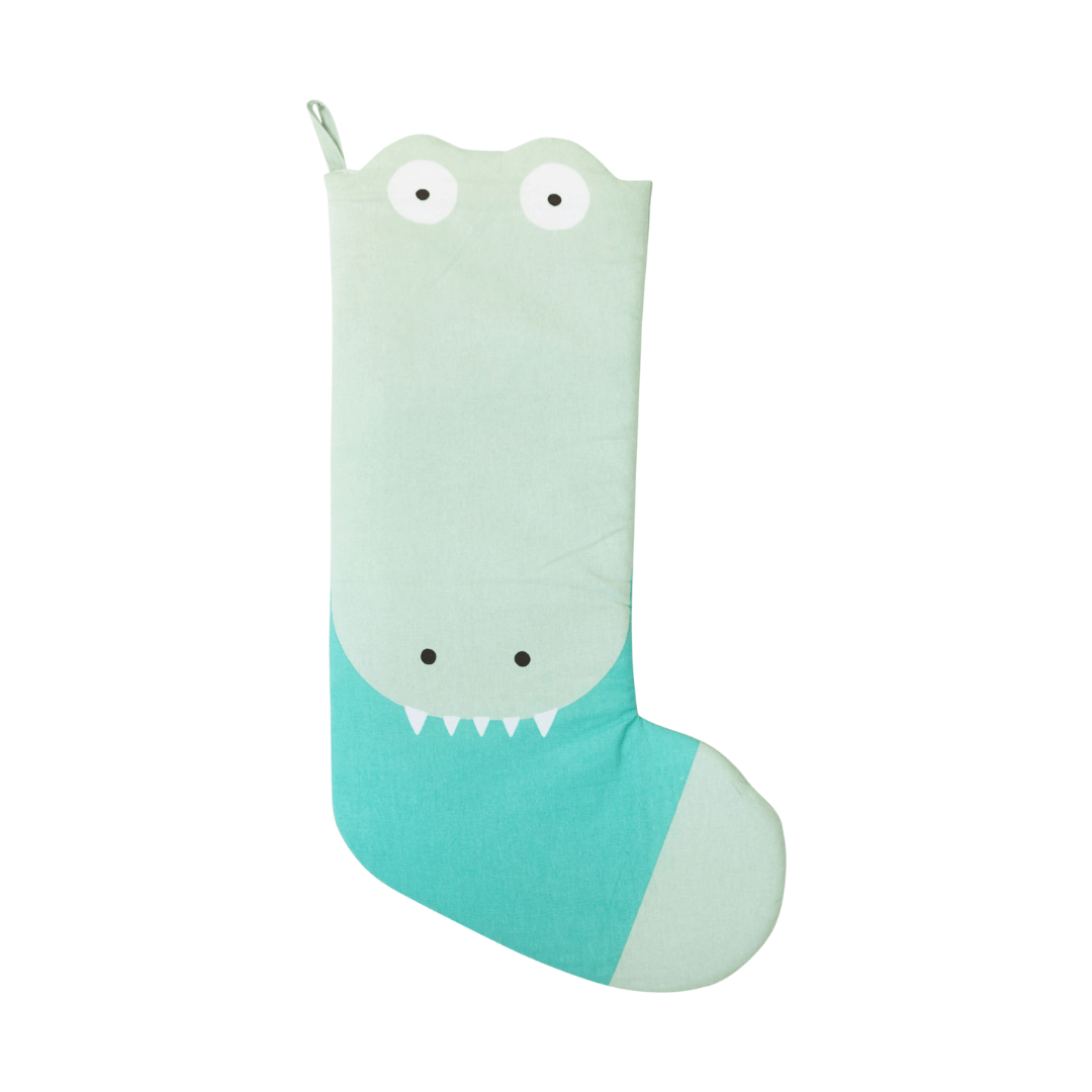 **SECOND** Wiggles Piggles x Philip Bunting Christmas Stocking (Crocodile)