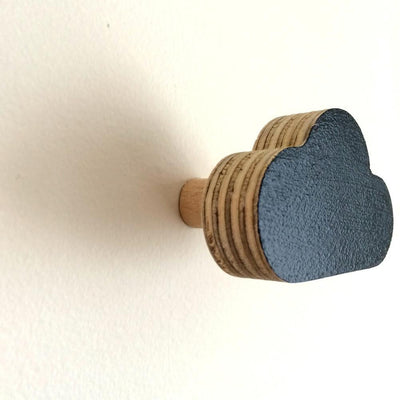 Cloud Wall Hook - Black - Wiggles Piggles  - 3