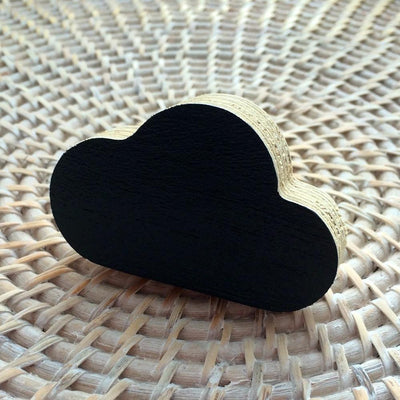 Cloud Wall Hook - Black - Wiggles Piggles  - 2