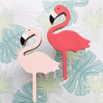 Flamingo Wall Hook - Wiggles Piggles  - 1