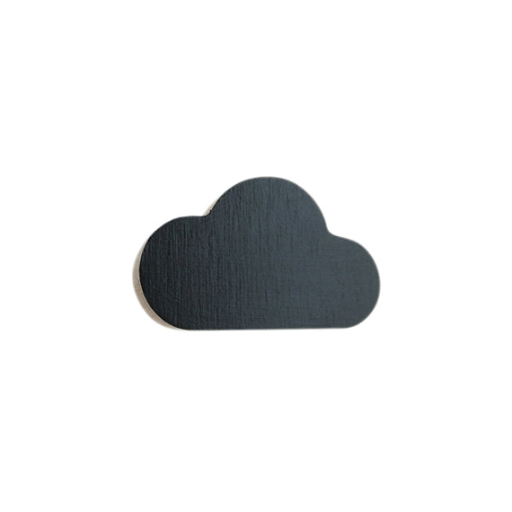 Cloud Wall Hook - Black