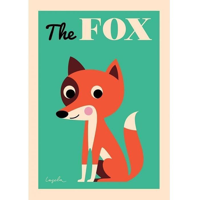 Omm Design Fox Poster