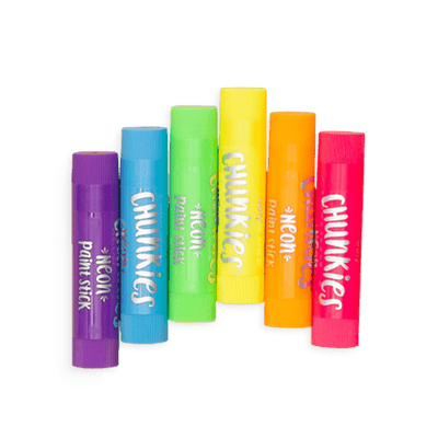 Ooly Neon Chunkies Paint Sticks (Set of 6)