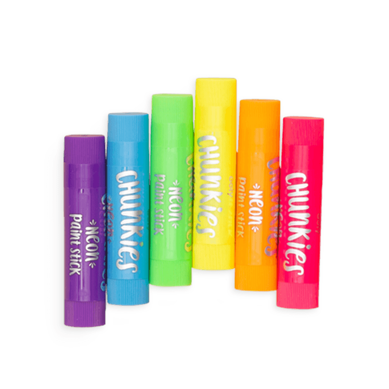 Ooly Neon Chunkies Paint Sticks (Set of 6)