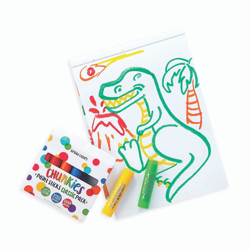 Ooly Bright Chunkies Paint Sticks (Set of 6)