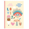 Petit Monkey Notebook (Rainbow Girl)