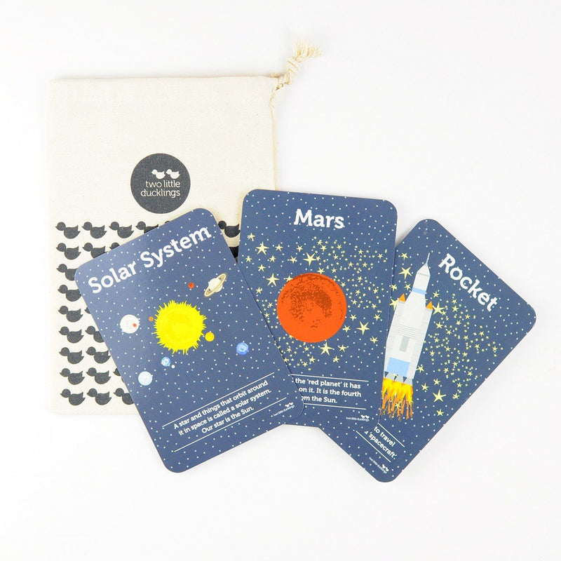 Two Little Ducklings Flash Cards (Space)