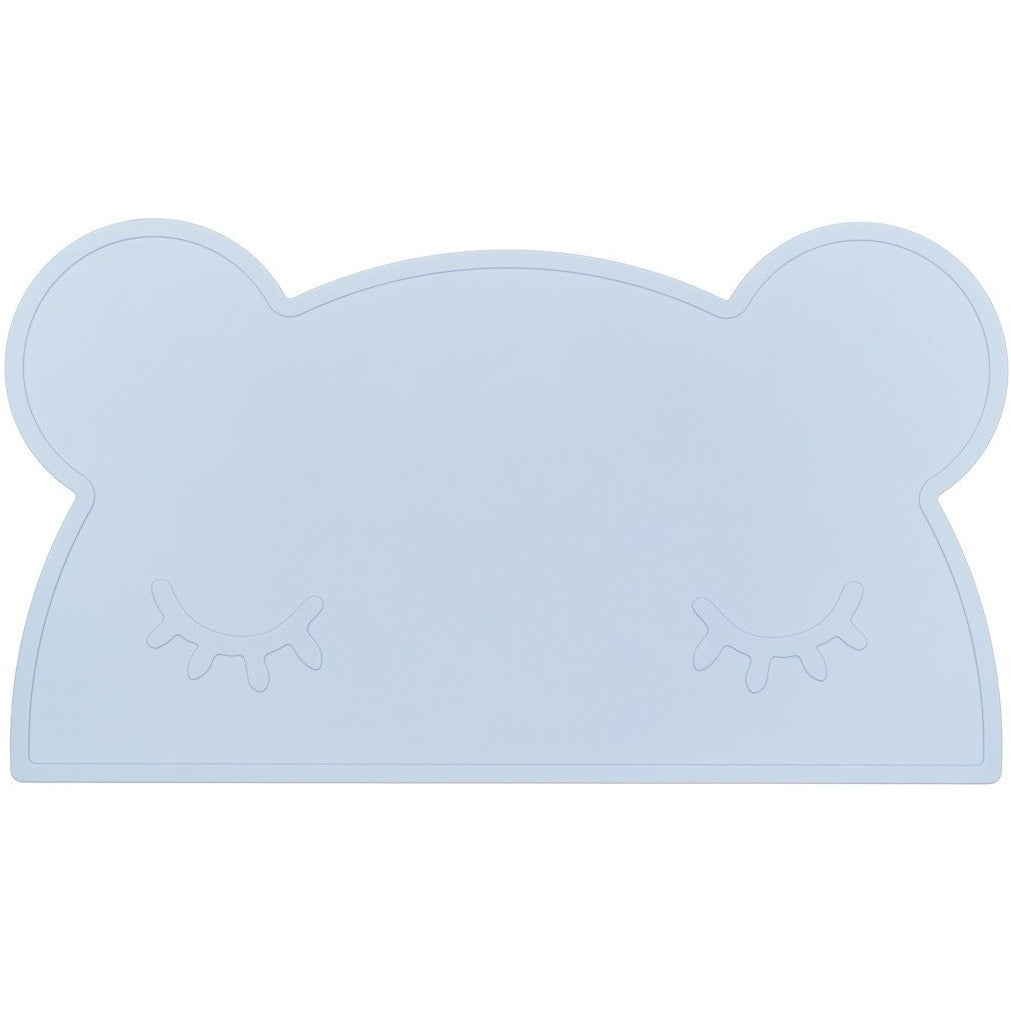 We Might Be Tiny Bear Placemat Powder Blue - Wiggles Piggles  - 1
