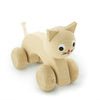 Wooden Push Along Kitty - Wiggles Piggles  - 3