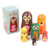 OMM Design Animal Series Nesting Dolls - Series 1 - Wiggles Piggles  - 2