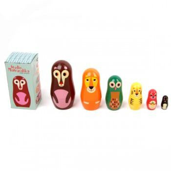 OMM Design Animal Series Nesting Dolls - Series 1 - Wiggles Piggles  - 4