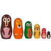 OMM Design Animal Series Nesting Dolls - Series 1 - Wiggles Piggles  - 3