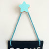 Star Wall Hook - Mint - Wiggles Piggles  - 1